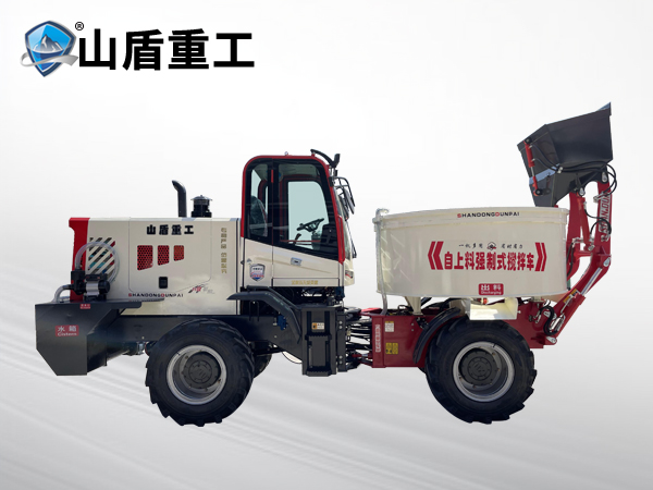 全液壓六缸3200型平口攪拌車(chē)