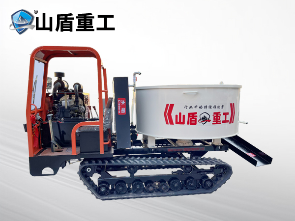 履帶式2200型平口攪拌車(chē)